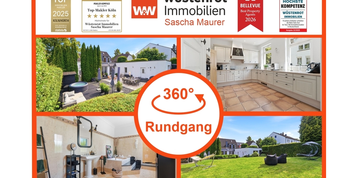 Mit 3D: Historischer Charme trifft modernen Wohnkomfort – umfangreich modernisiertes Einfamilienhaus mit Einliegerwohnung. - Einfamilienhaus Solingen | Angebot:26952704